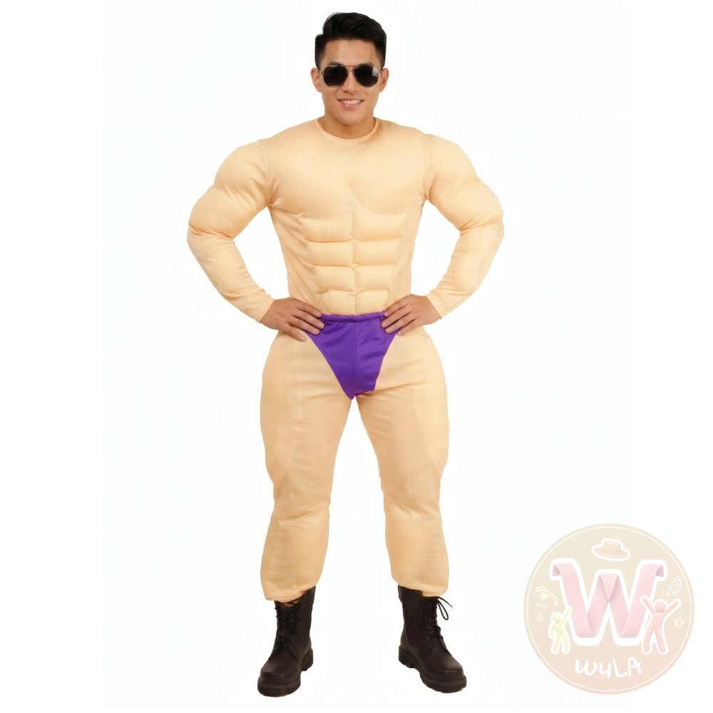 肌肉男連身衣 封面照片