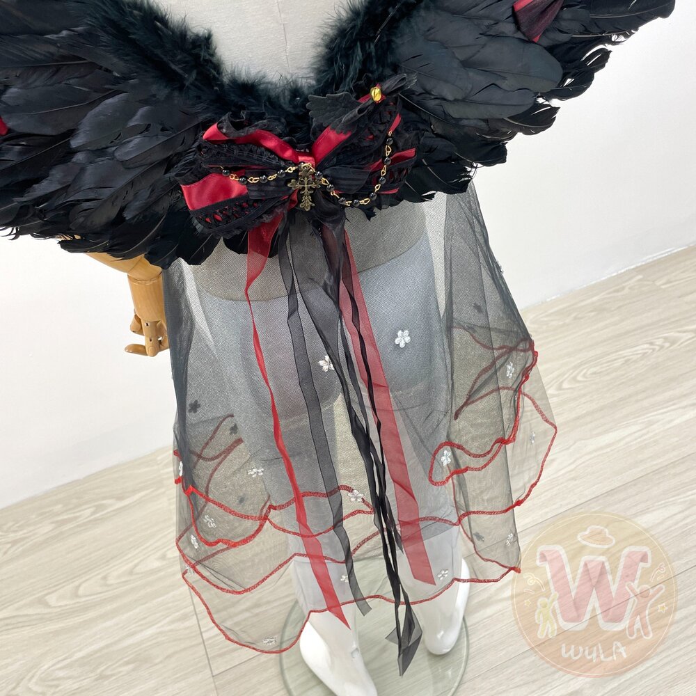 天使惡魔披紗套裝-圖片-9