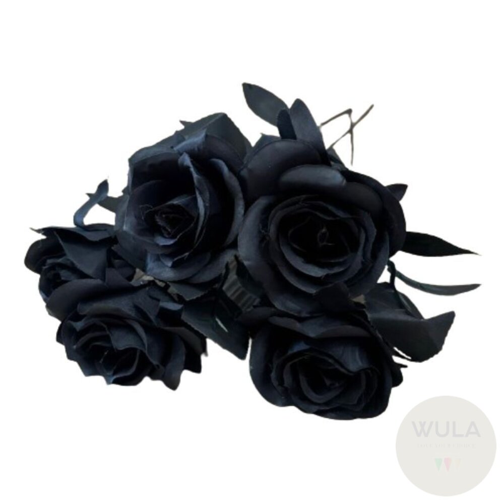 黑玫瑰假花 封面照片