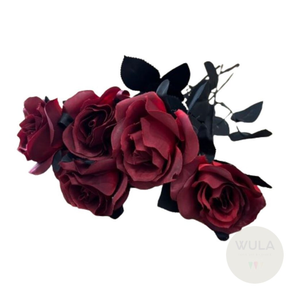 紅玫瑰假花 封面照片