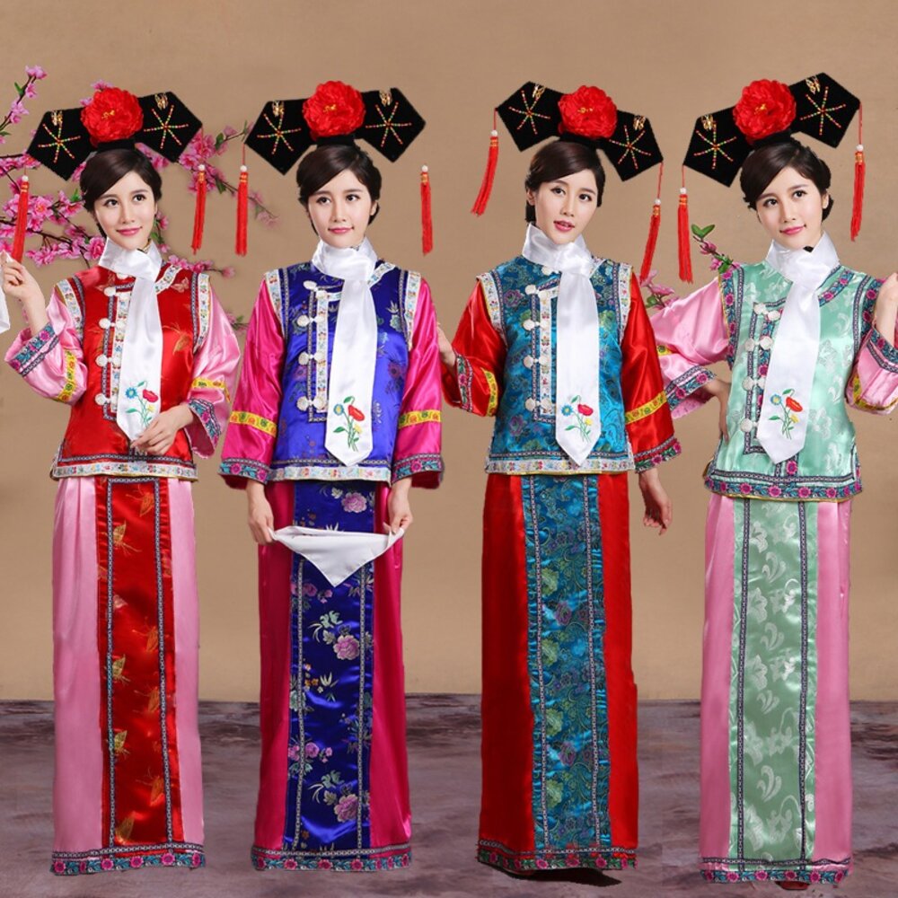 26875251207-清朝格格宮廷裝(多色)