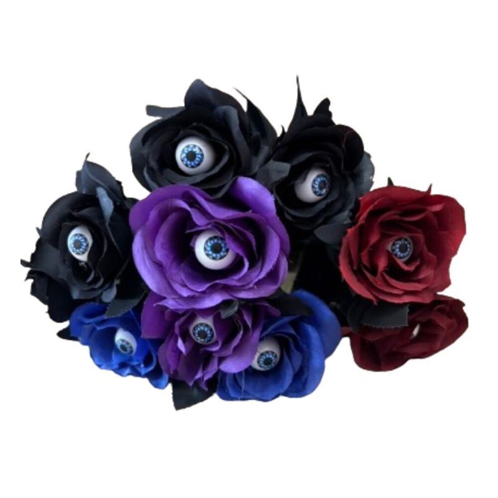 27109653384-眼珠玫瑰假花(多色)