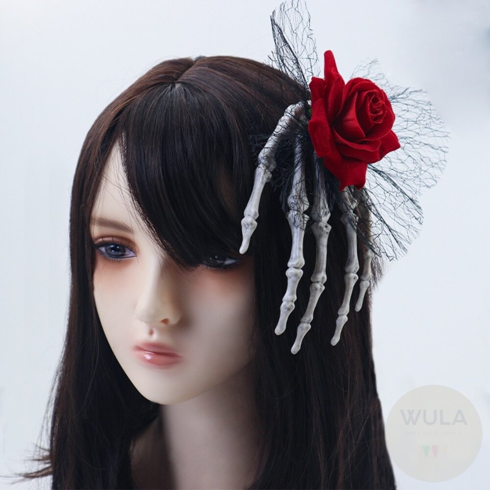 骷顱手髮夾 封面照片