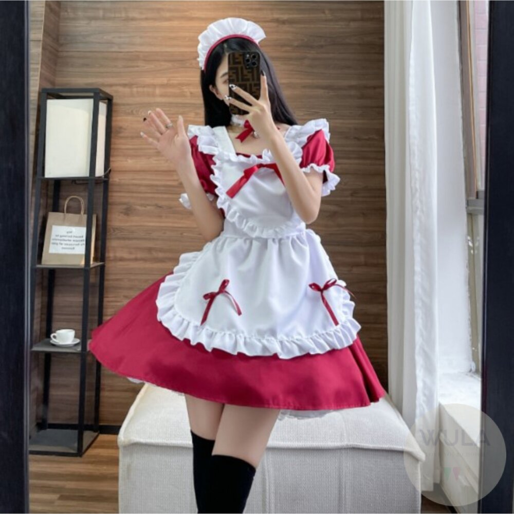 蘿莉塔女僕裝(多色)-圖片-7