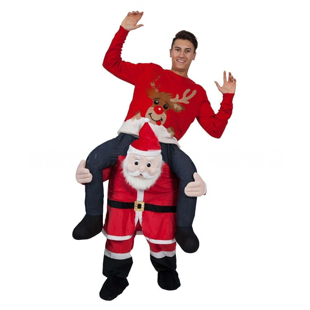 28020168617-聖誕老背少絨布裝