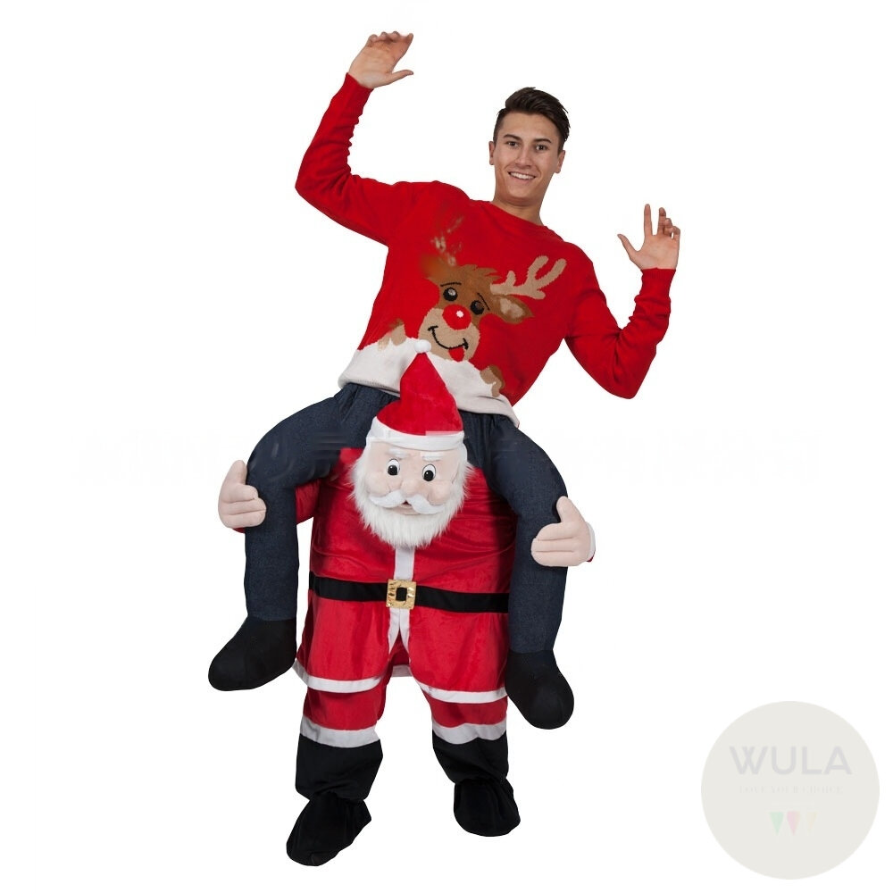 聖誕老背少絨布裝 封面照片