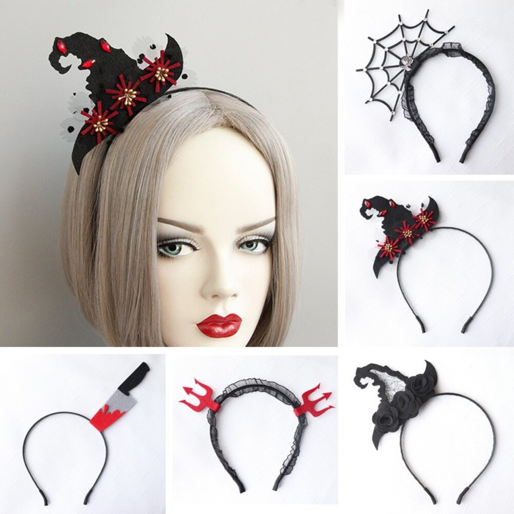 28209218820-萬聖節造型髮箍(多款)
