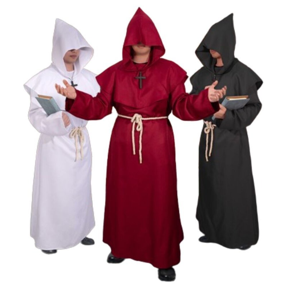 28359786397-中世紀僧侶(多色)