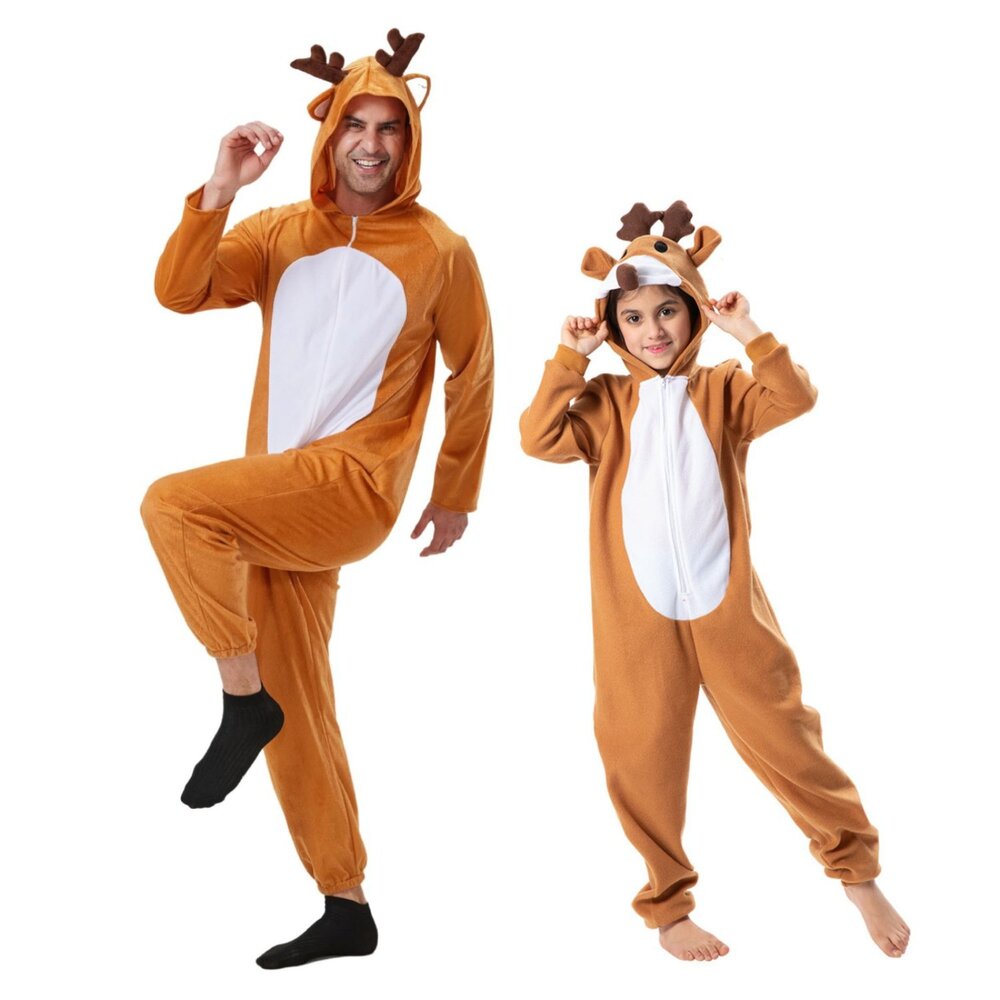 28518437074-麋鹿連體衣