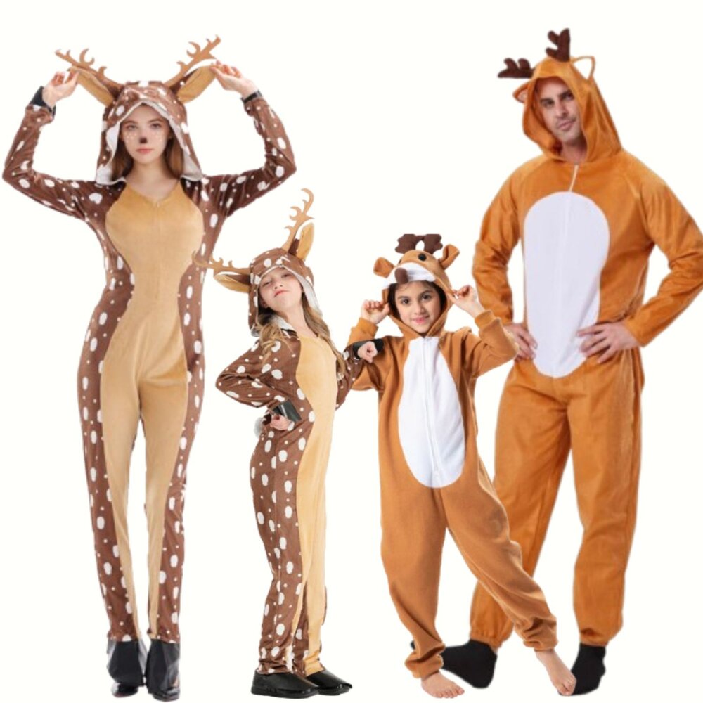 28518437074-麋鹿連體衣