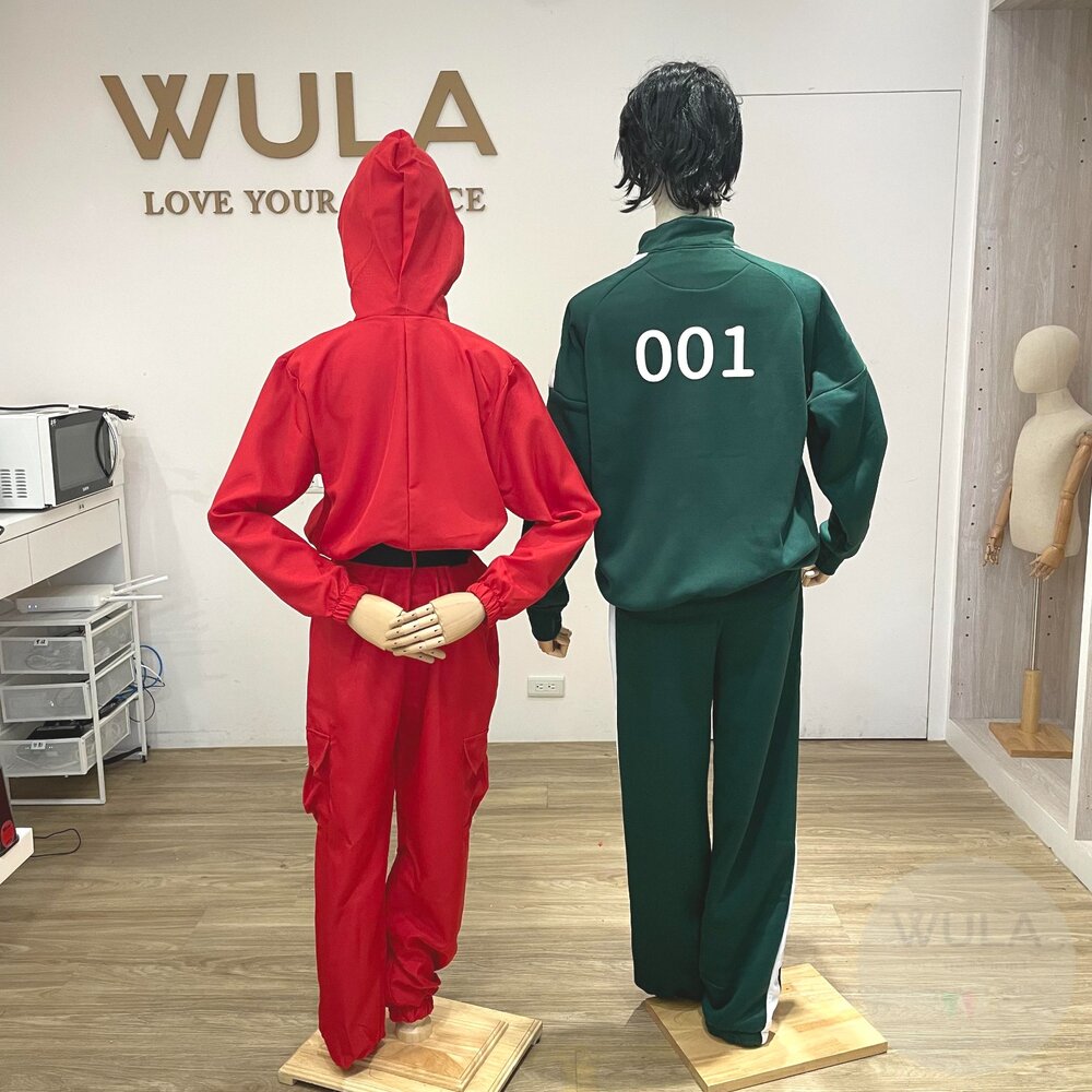 魷魚遊戲-紅色工作服-圖片-10