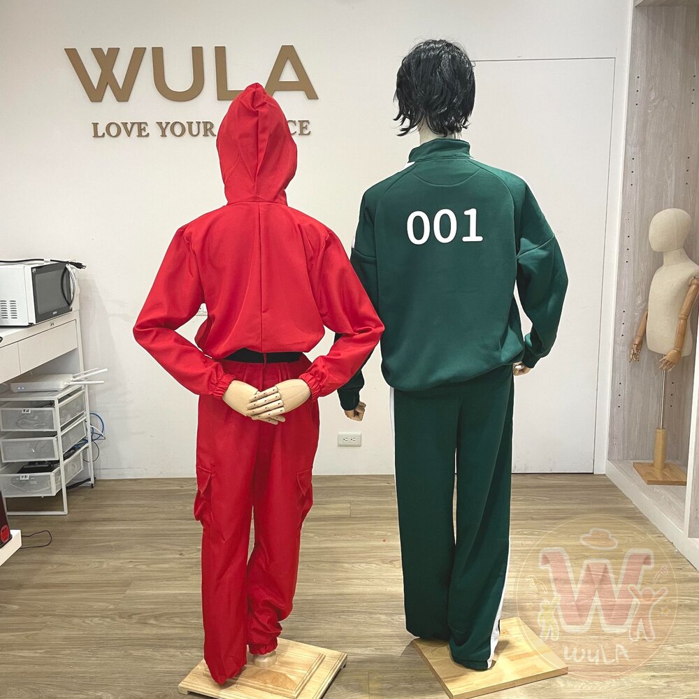 魷魚遊戲-紅色工作服-圖片-10