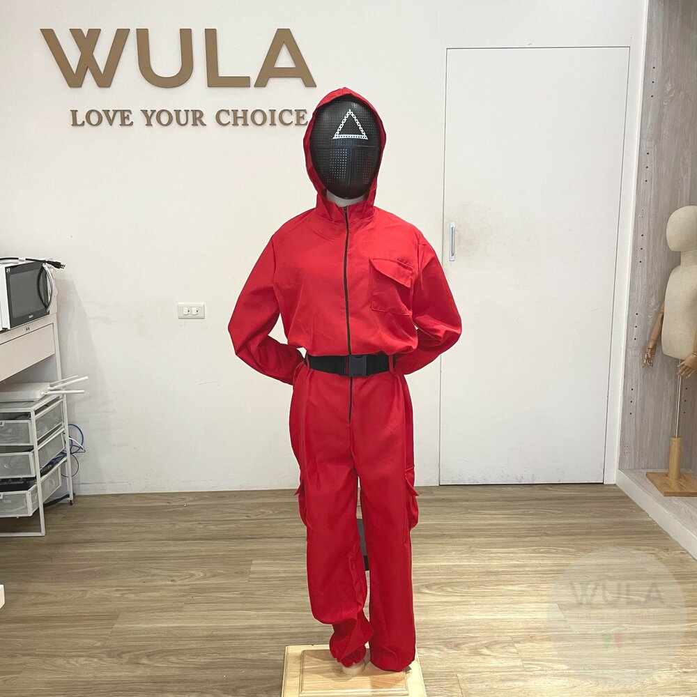 魷魚遊戲-紅色工作服 封面照片