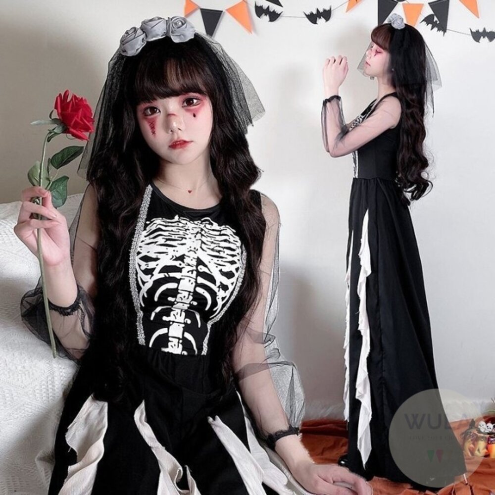 骷髏新娘裝(兒童/大人版) 封面照片