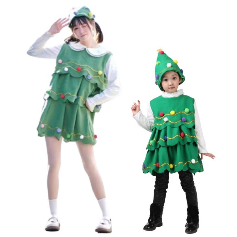 29820727667-聖誕層次裙套裝