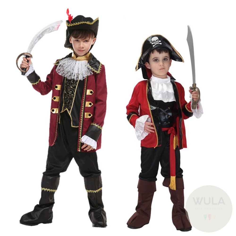 29876279137-海盜首領服(兒童版)