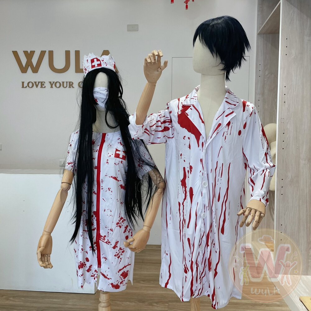 恐怖殭屍護士服裝(情侶) 封面照片