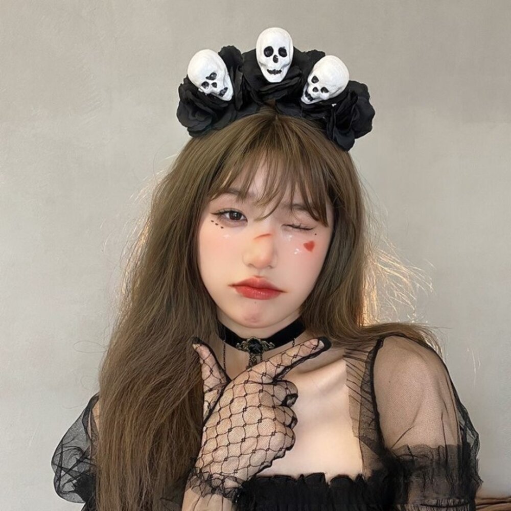 IFU0001-骷顱頭髮箍