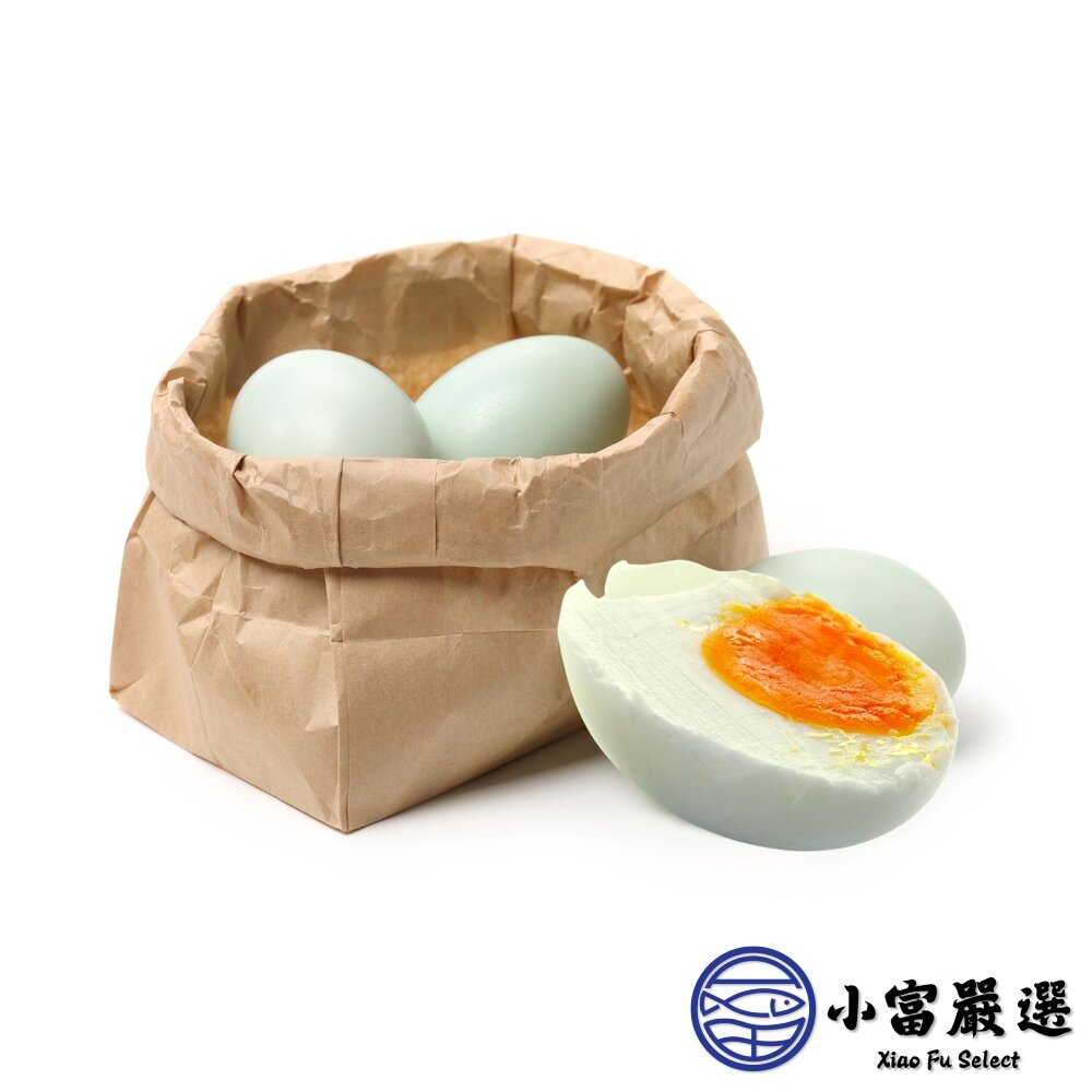 鹹鴨蛋 熟鹹鹹蛋 熟鴨鹹蛋 金沙蛋黃(10顆/400g/盒)-圖片-1
