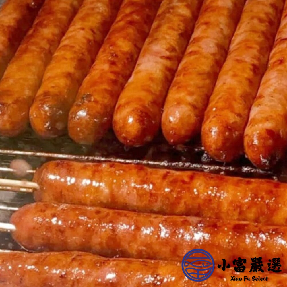 士林大香腸 美式香腸 台灣美食 夜市美食 香腸 (600g/兩條裝)-圖片-2
