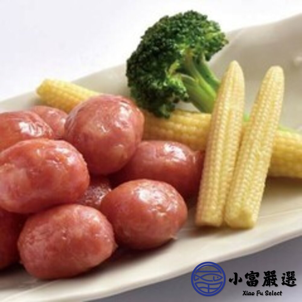 口口噴汁珍珠香腸 珍珠腸(300g/14顆包)-圖片-2