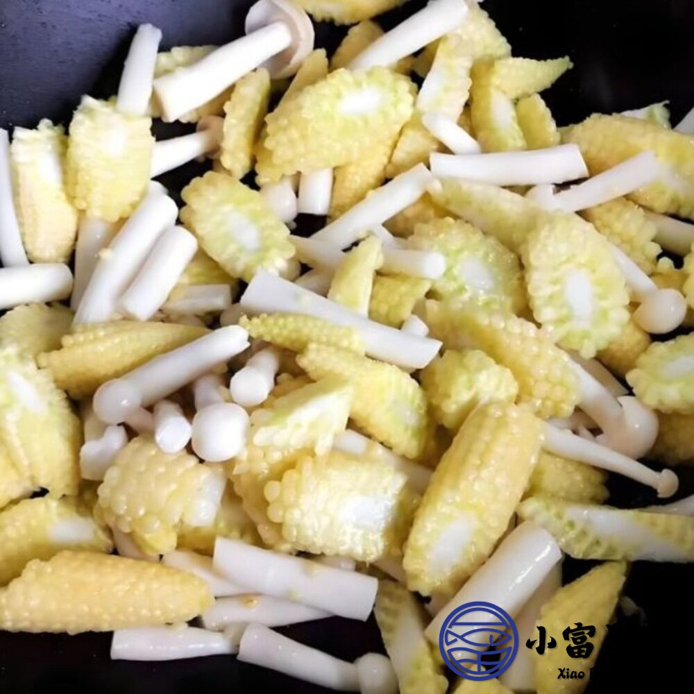 玉米筍切段 玉米筍段 玉米筍 迷你玉米 (1000g/包)-圖片-2