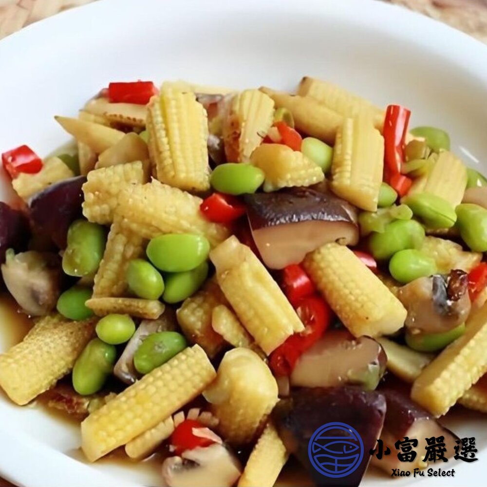 玉米筍切段 玉米筍段 玉米筍 迷你玉米 (1000g/包)-圖片-3