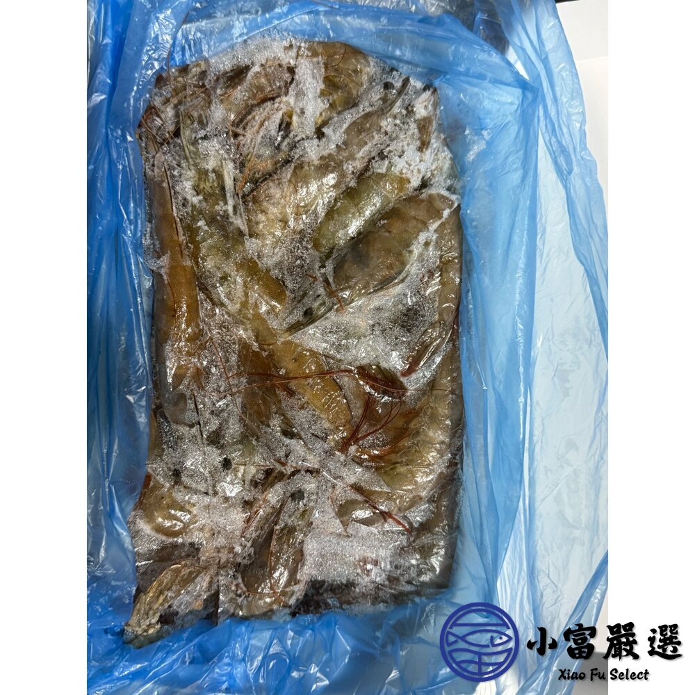 厄瓜多 老品牌 小帆船 活凍白蝦 規格30/40 標重900g/實重700g-圖片-1