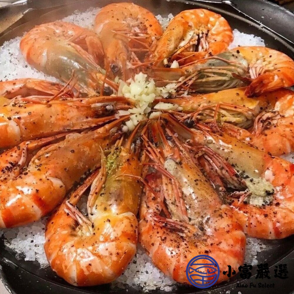 草蝦 活凍草蝦 生草蝦 生鮮草蝦 鮮凍大草蝦 (250g/盒10隻)-圖片-2