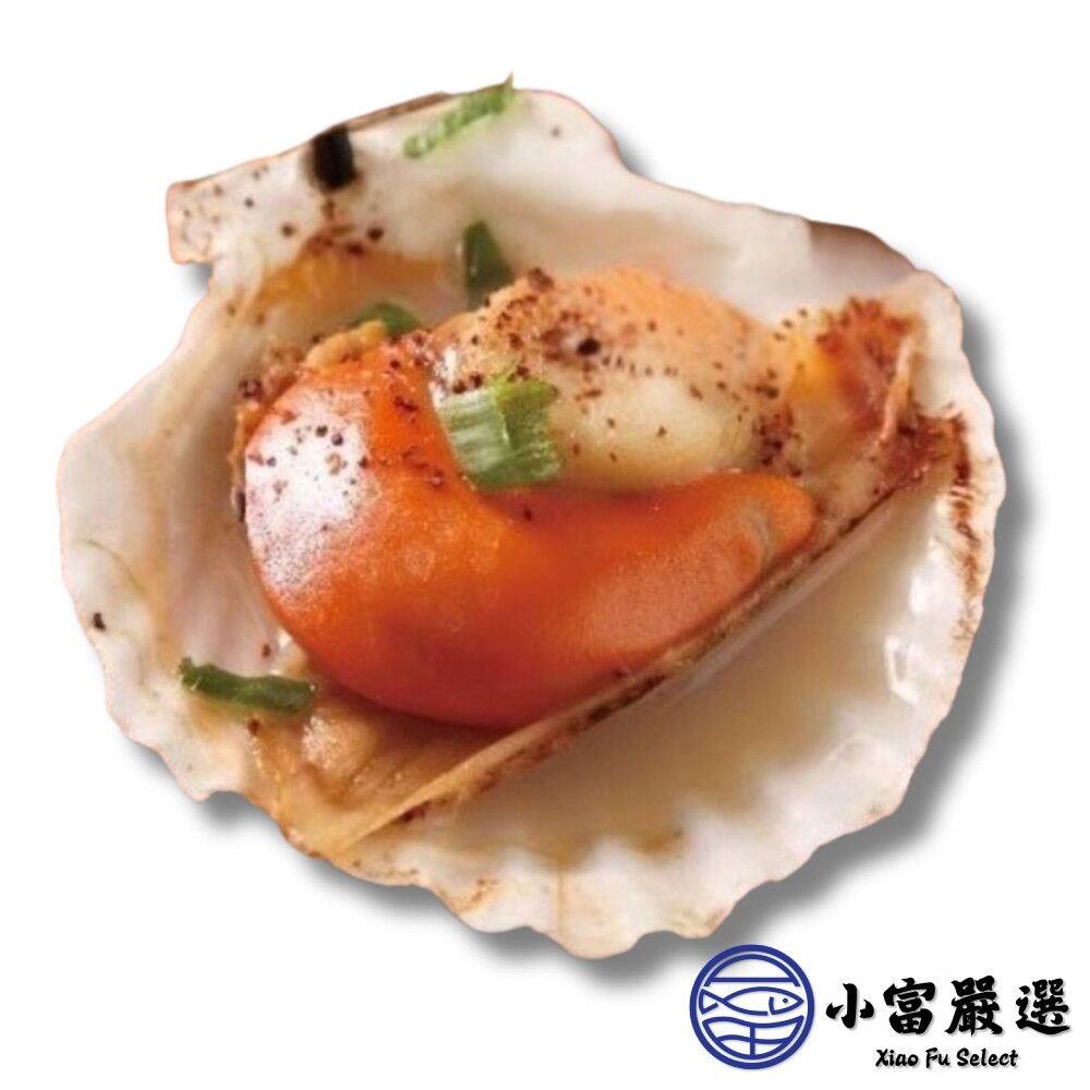 鮮甜半殼扇貝 6cm/7cm (500g/包)-圖片-1