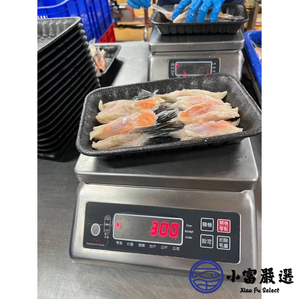 鮭魚腹鰭 鮭魚肉 腹鰭肉 鮭魚 魚鰭腹肉(300g/包) 精美包裝-圖片-9