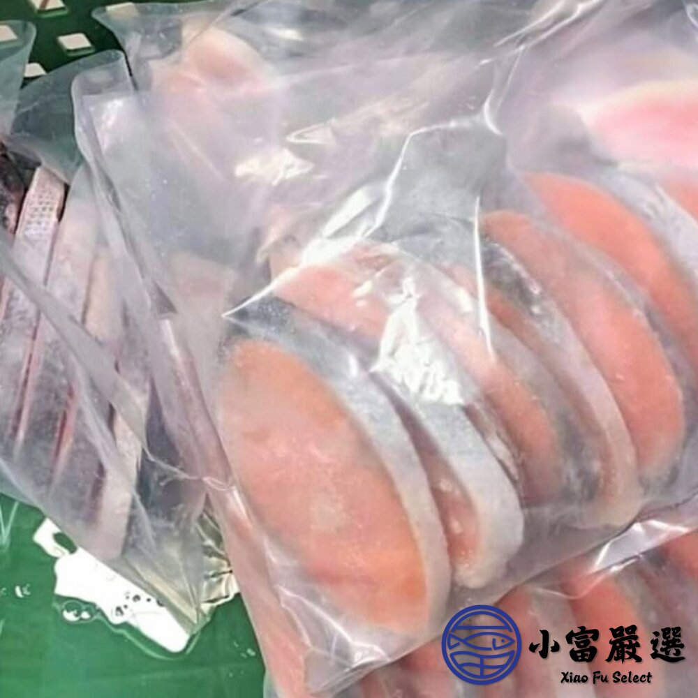 頂級紅鑽鮭魚 鮭魚輪切 鐵板燒專用 一台斤 (600g/包)-圖片-4