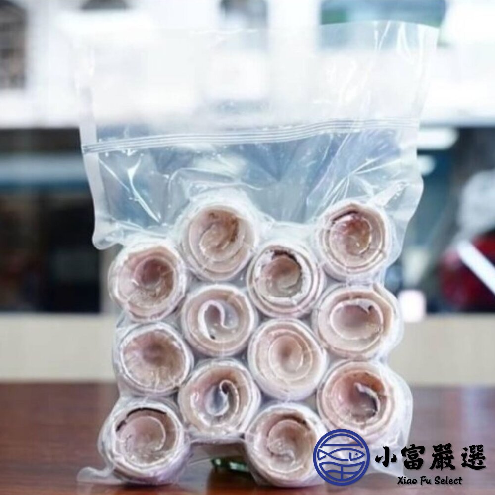 深海去刺白帶魚捲 白帶魚卷 銀帶魚捲 (500g/包)-圖片-1