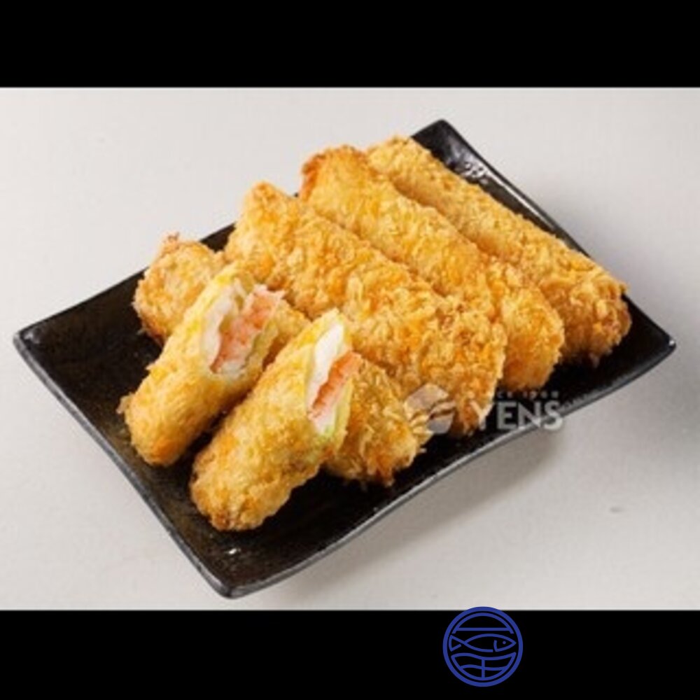 10015435343-調理海鮮類-No. 黃金海鮮卷5條裝-特價139 #海鮮捲#霜降松阪豬肉片