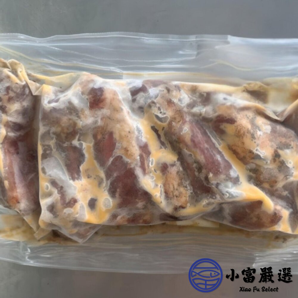 法式豬肋排 台灣豬 肋排帶肉 帶肉豬肋排 豬排骨 排骨肉 (1100g/包)-圖片-2