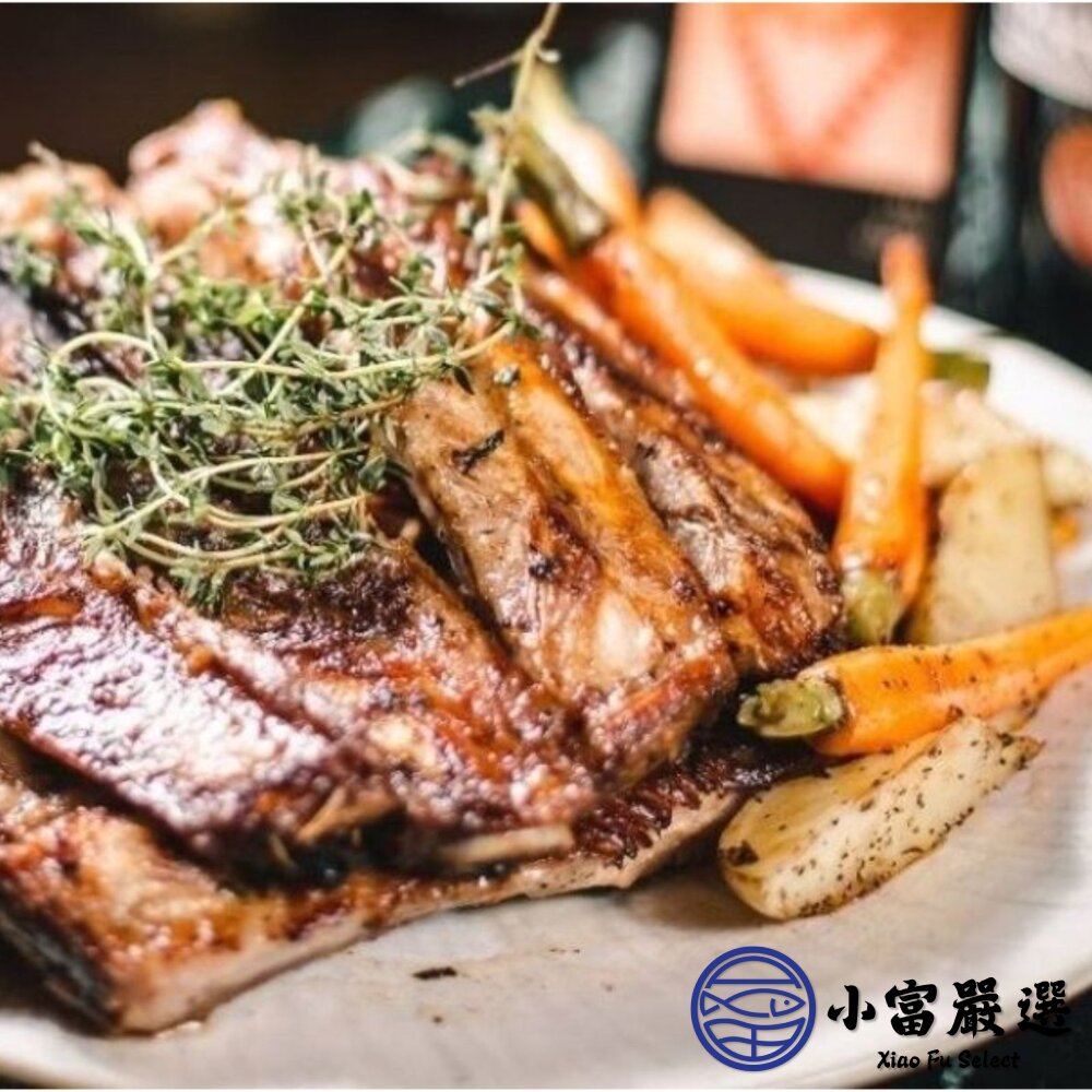 法式豬肋排 台灣豬 肋排帶肉 帶肉豬肋排 豬排骨 排骨肉 (1100g/包)-圖片-6