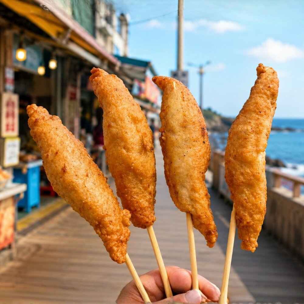 11108303985-純手工包蛋旗魚黑輪 老師傅手工製作 旗魚黑輪 (460g/包)