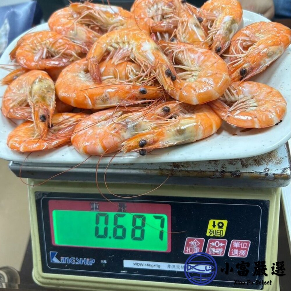 嚴選精選高品質白蝦 鮮甜美味 活凍白蝦 。(重量750g~850g/多種規格大小)-圖片-6