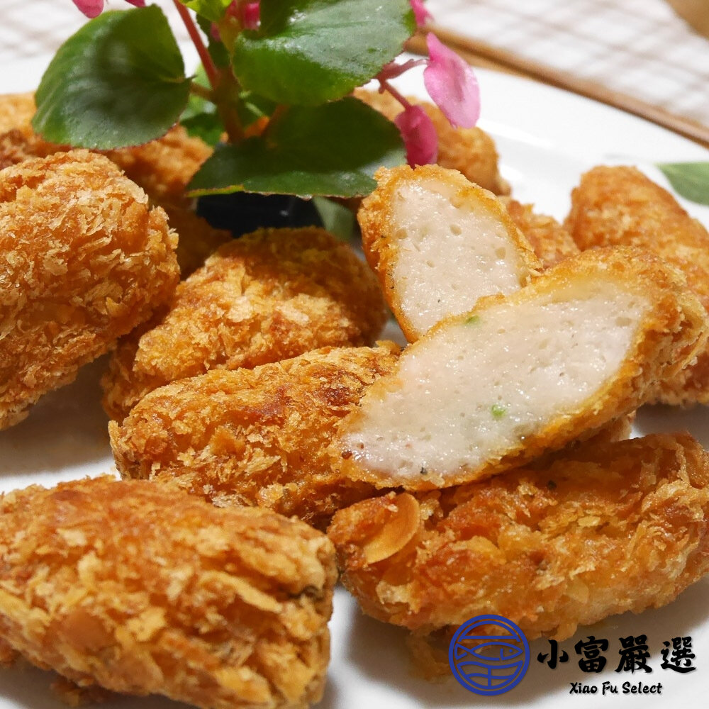 杏仁蝦  杏仁蝦棗 酥炸杏仁蝦棗 (350g/盒)-圖片-3