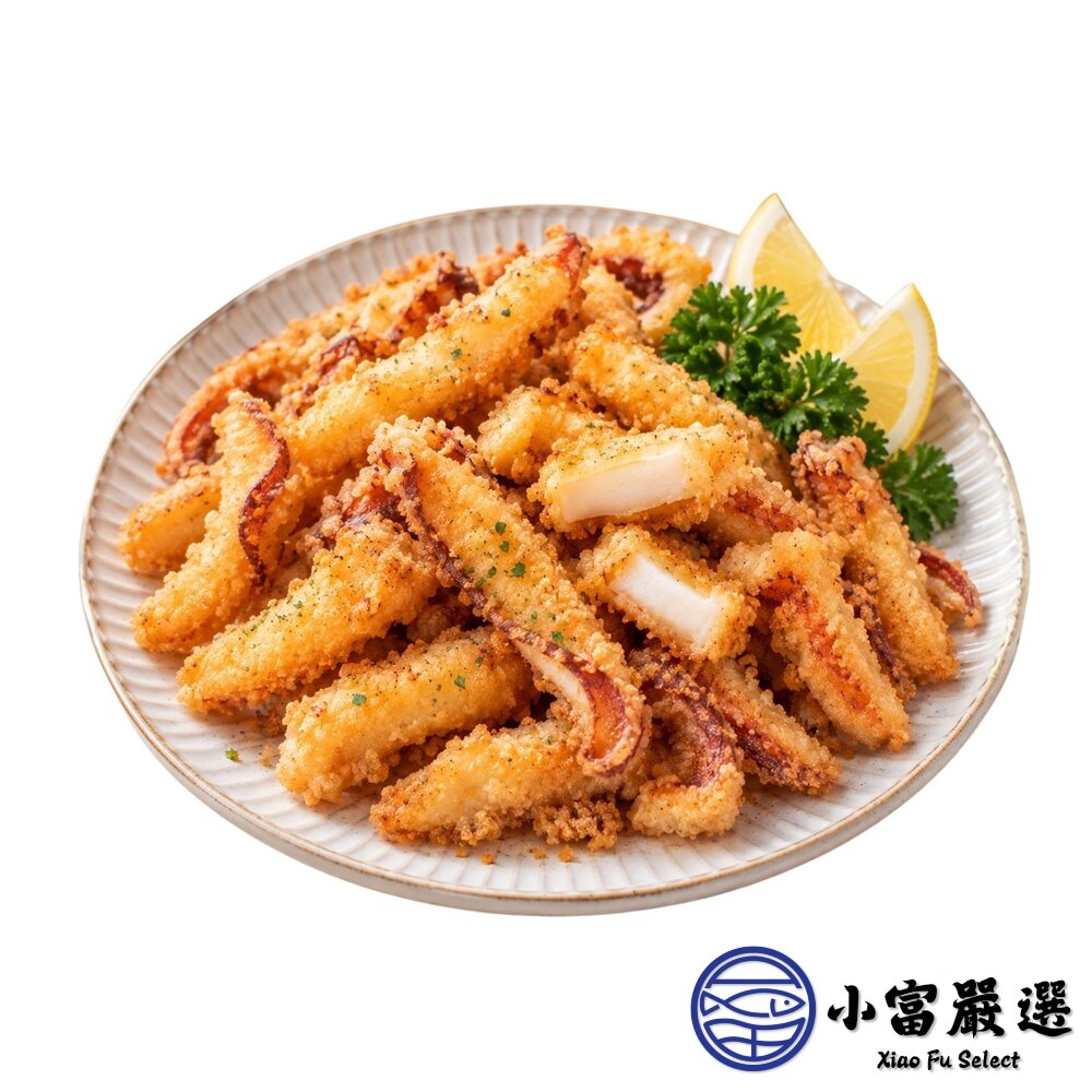 香酥魷魚條 裹粉炸魷魚酥 炸物必點 (150g/包)-圖片-1