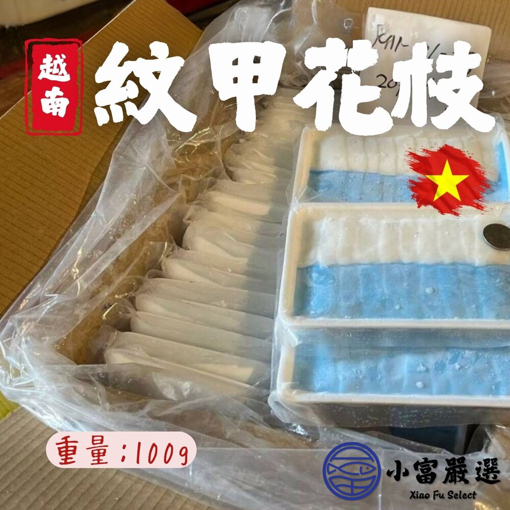 19592705268-紋甲花枝刺身 紋甲花枝生魚片 (100克/20P)