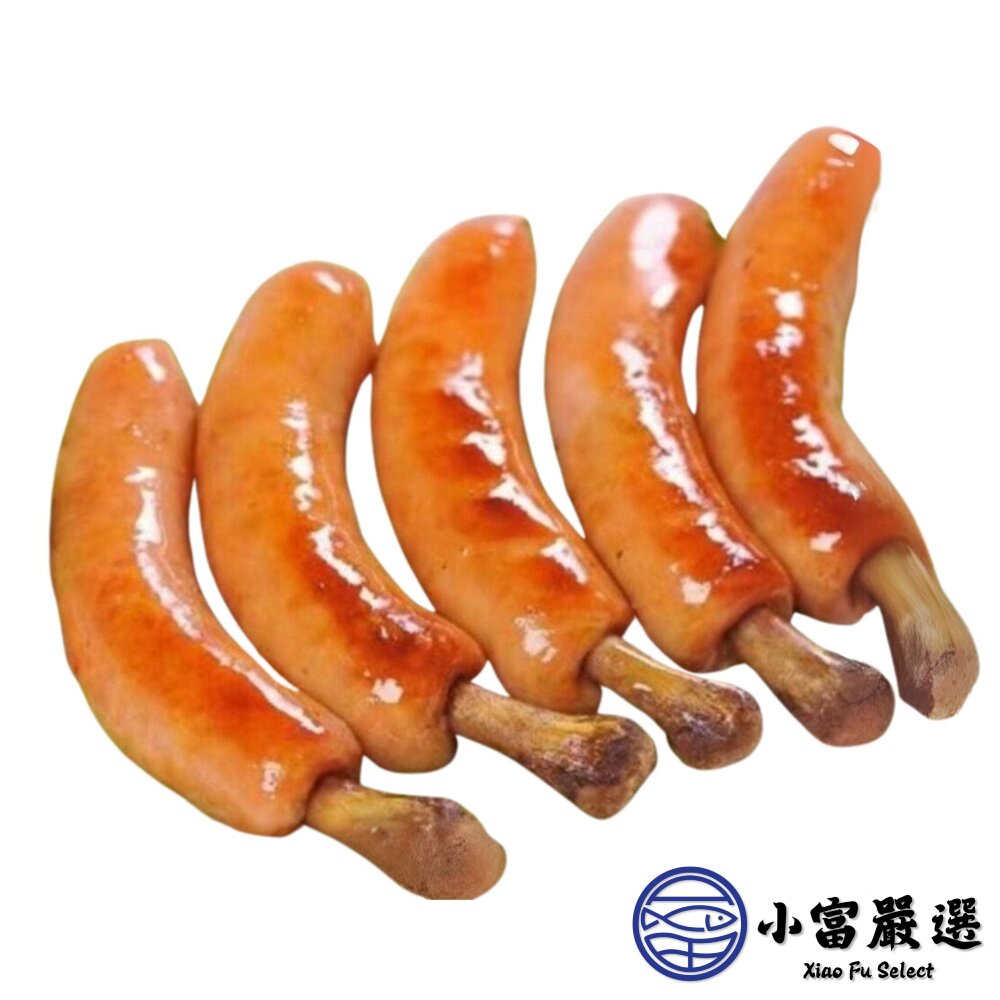 肉好多骨付香腸 帶骨香腸 帶骨德式香腸 骨付煙燻香腸 (750g/包)-圖片-1