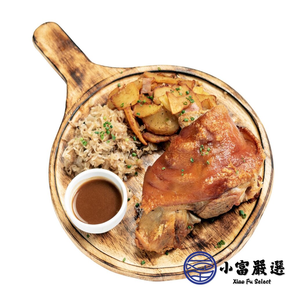 煙燻德國豬腳 德國豬腳 煙燻豬腳 燻烤豬腳 (750g/包)-圖片-1