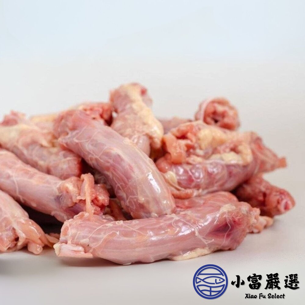 去皮雞脖子 去皮雞頸 雞脖子 雞頸部 (600g真空包裝)-圖片-3