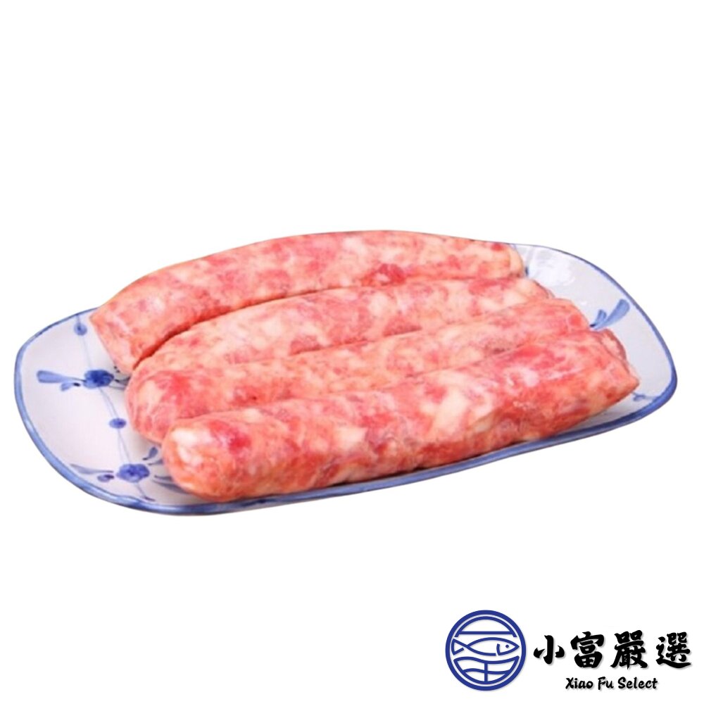 台灣美食 夜市美食 美式香腸 士林大香腸 (600g/包 2條裝)-圖片-1