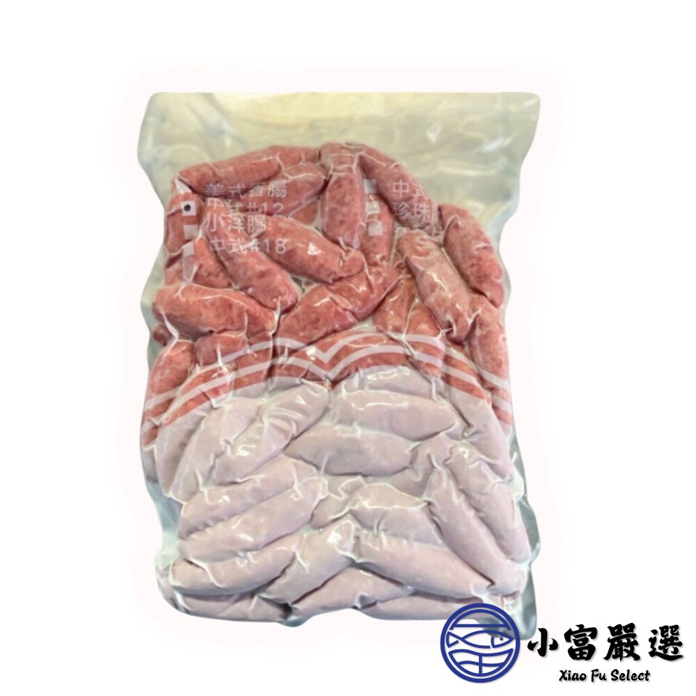 品牌津谷 中式香腸12節 生香腸 (3公斤/5台斤/60條/包)-圖片-1