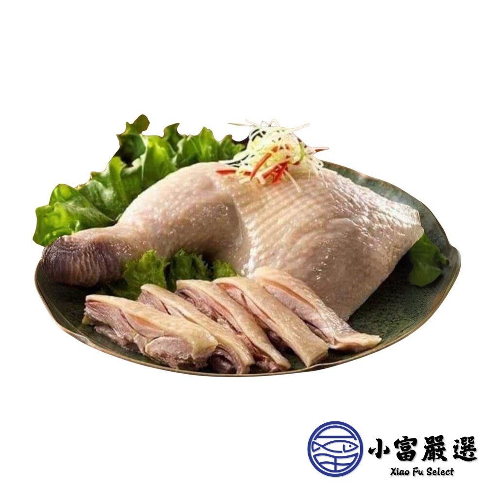 油雞腿 去骨油雞腿 雞腿 解凍即食 (600g/固形物240g/包) 附蔥油-圖片-1