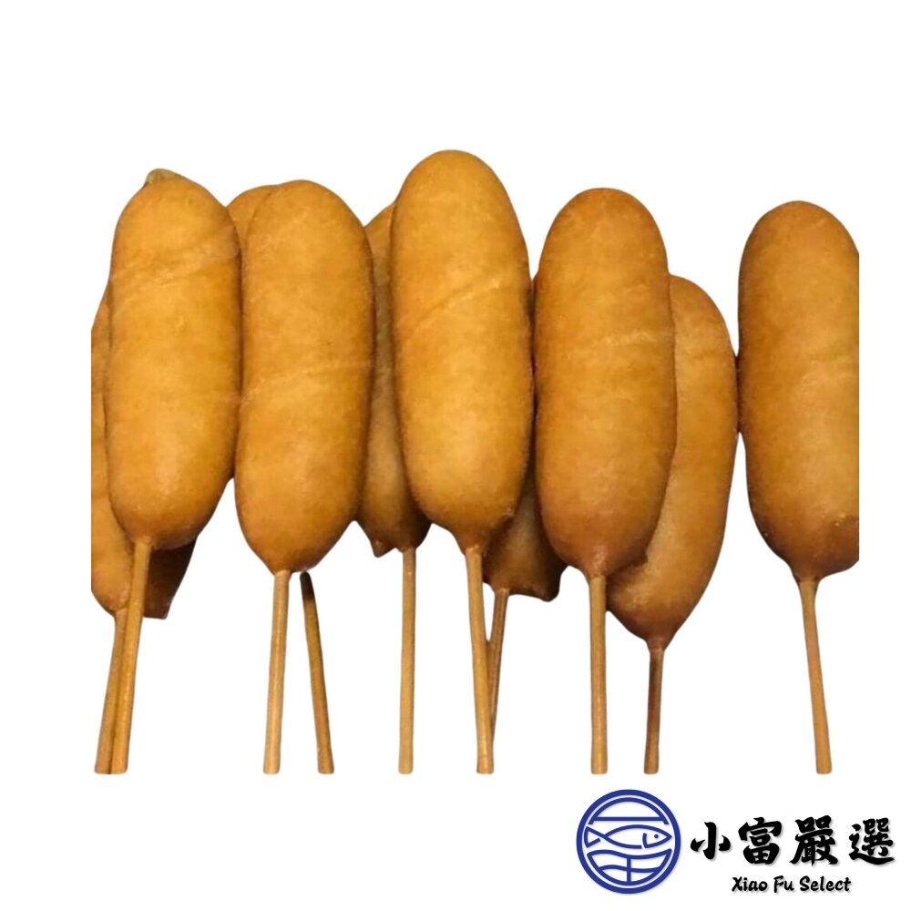 香酥大熱狗棒 夜市熱狗 裹粉炸熱狗 (650g/10入)-圖片-1