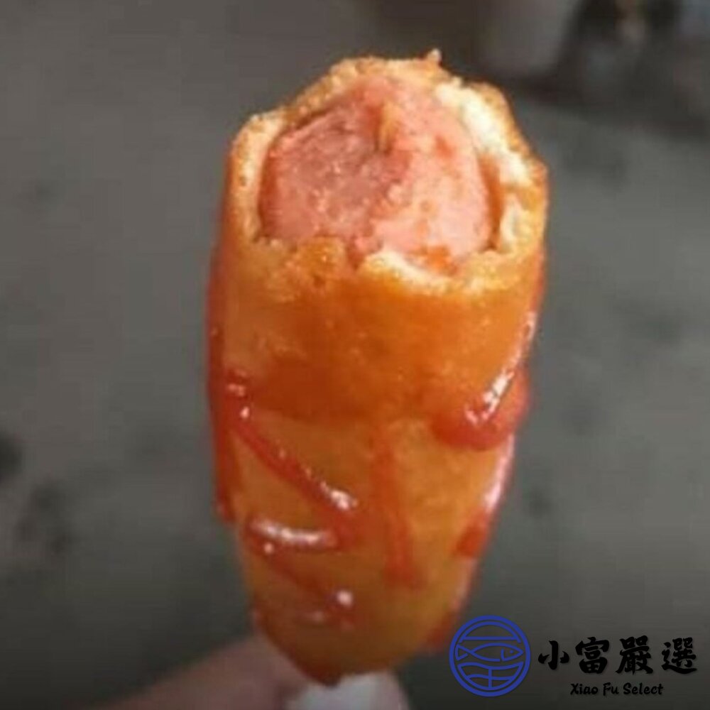 香酥大熱狗棒 夜市熱狗 裹粉炸熱狗 (650g/10入)-圖片-2
