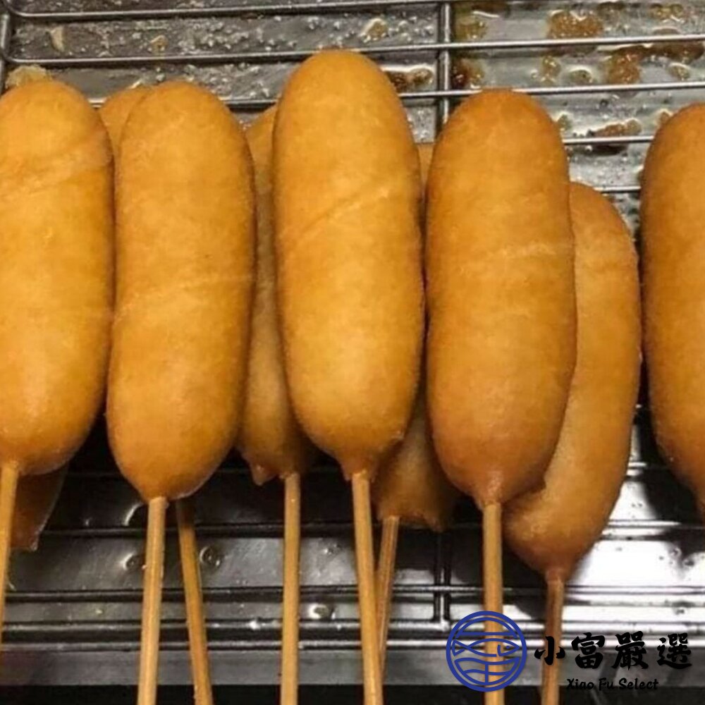 香酥大熱狗棒 夜市熱狗 裹粉炸熱狗 (650g/10入)-圖片-3